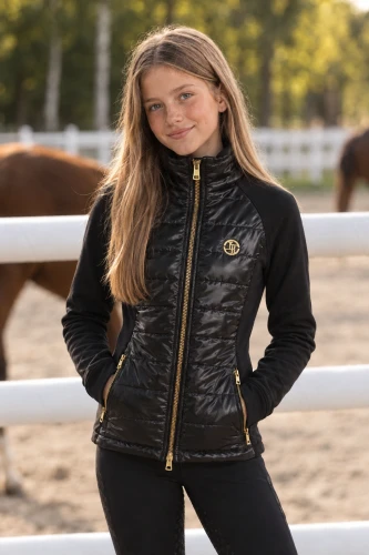 Bluzo-kurtka Performance Hybrid Black & Gold KIDS