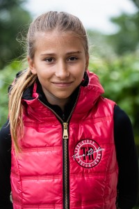 Kamizelka Born To Ride Rose Pink Kids (1)