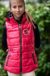 Kamizelka Born To Ride Rose Pink Kids (4)