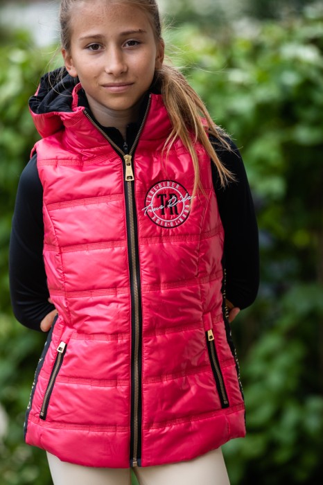 Kamizelka Born To Ride Black & Gold Kids