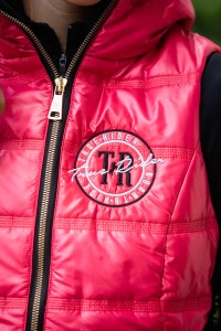 Kamizelka Born To Ride Rose Pink Kids (5)