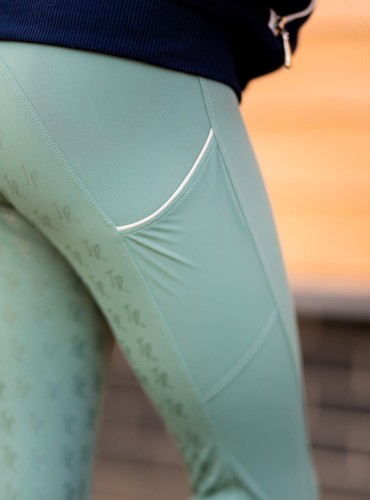 Legginsy Summer Seledynowe Full Grip