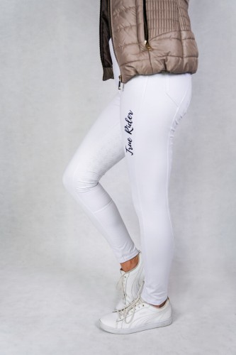 Legginsy Winter Białe
